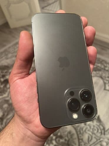 айфон 13 про макс бу: IPhone 13 Pro, 256 GB, Graphite, Simsiz şarj, Face ID — 4