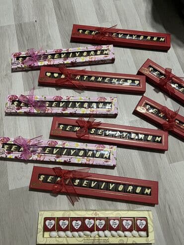 Hediyelik qutuda wkaladlar 28 azn