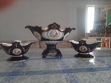 sufre: Cibalt 60azn Porselen dekor dəsti – 3 parça - Tərkib: 1 ədəd iri — 3