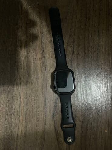 Smart saatlar: İşlənmiş, Smart saat, Apple, Sim kart, rəng - Qara — 1