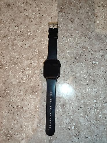 x7 smart saat: Smart saat, Smart, Sensor ekran, rəng - Qara — 3