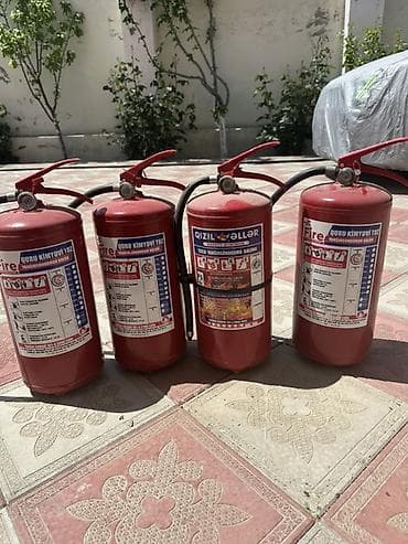Quru kimyəvi tozlu yanğınsöndürmə balonu – “Qızıl Əllər Safety — 2