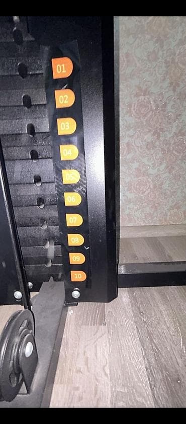 LifePower çoxfunksiyalı ev trenajoru - Çəki bloku: pinlə seçilən 1–10
