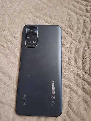 samsung note 8 ekran: Redmi Note 11, 128 GB, rəng - Göy, Qırıq — 1