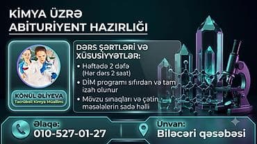 ev certojlari: Kimya Hazırlığı (I və IV Qruplar) – BiləcəriMətn: Biləcəri — 2