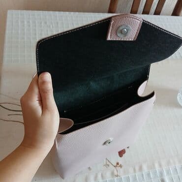 женские спортивные рюкзаки: Minimalist dizaynlı qadın bel çantası/rukzak Yenidir. Hədiyyə olunub — 3