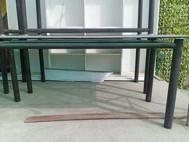 stol stul ikinci el: İşlənmiş, Açılmayan, 6 stul — 2