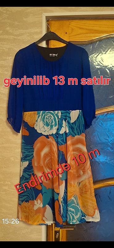 geyin: Qadın geyimləri – bir neçə model 1) Kostyum dəsti - Açıq yaşıl rəngdə — 4