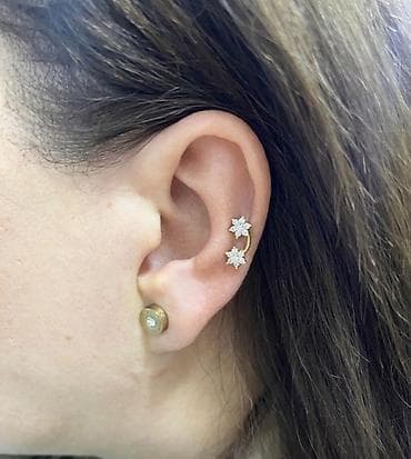 qulaq piercingi: Xüsusi təklif – qulaq deşimi və pirsinq xidməti • Deşmə + Piercing — 2