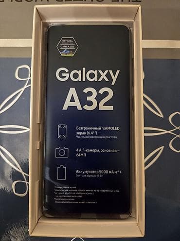 kontakt home 13 pro max: Samsung Galaxy A32, 128 GB, rəng - Qara — 6