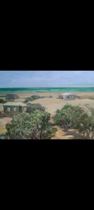 divar ucun şəkillər: Rəssam Mirteyyub Xəlilovun əl işləri. (Müxtəlif ölçülü Xols, Karton — 26