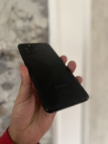 telefin: Samsung Galaxy A02 S, 32 GB, rəng - Qara, Barmaq izi, Face ID — 6