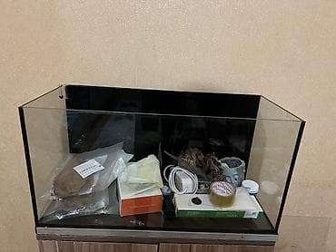 kompressor akvarium: 1. PipoFilter 100 Litr Aquarium üçün, daxili kompressorlu, USV ilə — 4