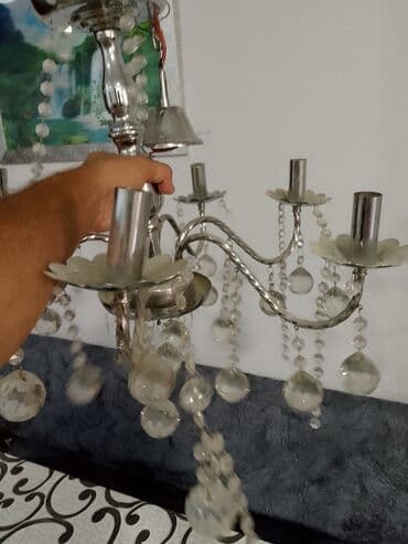 lustur ucuz: Çılçıraq, 7 lampa, Metal — 4