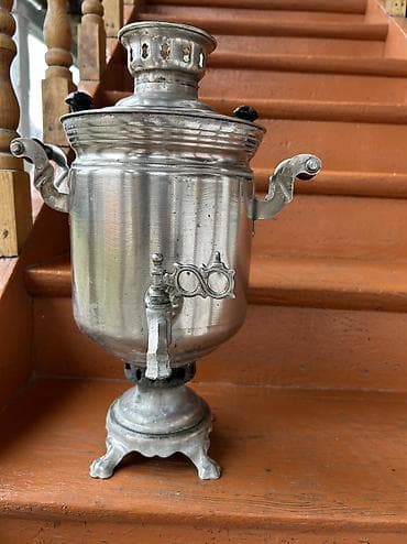 pitiminutkalar islenmis: İşlənmiş Od Samovar, 5 l, Ödənişli çatdırılma — 1