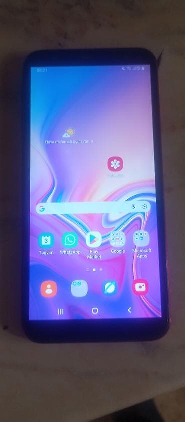 iphon 6 plus: Samsung Galaxy J6 Plus, 32 GB, rəng - Qırmızı, Barmaq izi, İki sim kartlı, Sensor — 3