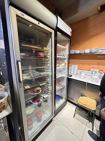 Ikili vitrinli sənaye soyuducusu - Tip: Şüşə qapılı, dik duran — 2