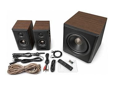 mp3 fm modulator: Edifier S355DB Walnut ( tünd qəhvəyi ) 2.1 dinamik sistemi. Bu — 1