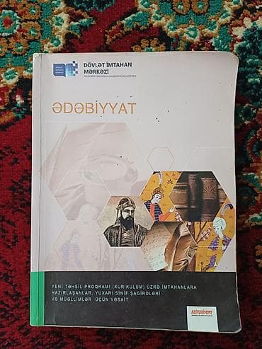 Ədəbiyyat kitabı satılır yeni kimidir.Yazısı flan yoxdur