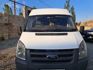 qazel mikroavtobus: Ford Transit mikroavtobus - Korpus: Uzun baza, yüksək tavanlı, ağ — 7