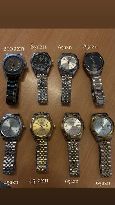 Yeni, Qol saatı, Rolex, rəng - Gümüşü