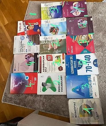 книжные полки баку: Güvən Fizika - 4 Azn Dim riyaziyyat qayda - 4 azn Array test bankı — 1