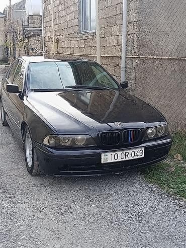 qazel satış: BMW 5 Series E39 sedan - Kuzov: qara rəng, 4 qapı, klassik E39 — 3