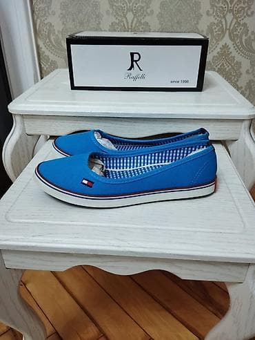 krosovkalar: Ölçü: 38, rəng - Göy, Yeni — 4