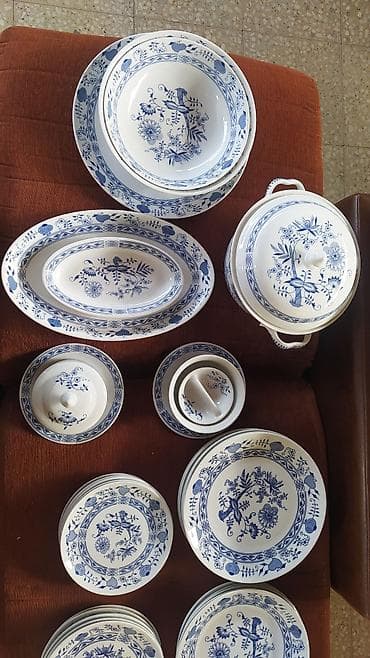 Кухонные принадлежности: Sovet dövrünün Çexslovakiya istehsalı, günorta yemək dəsti 6 — 1