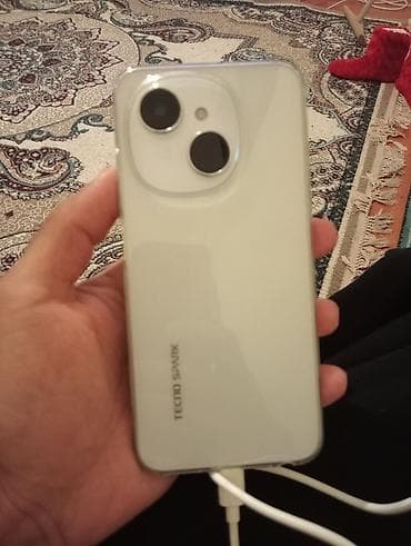 bilindir: Tecno Spark, rəng - Ağ, İki sim kartlı — 4