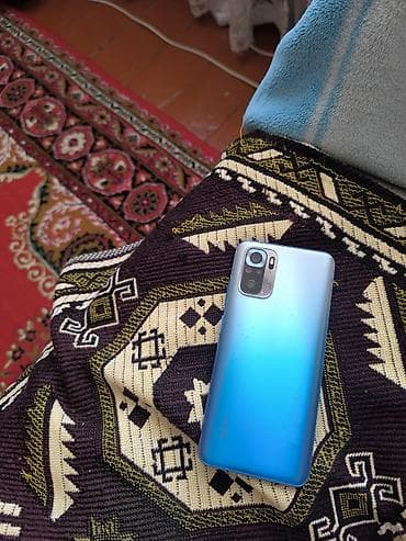 2.el netbook: Xiaomi Redmi Note 10 smartfonu - Rəng: Göy-gradient arxa panel - — 1