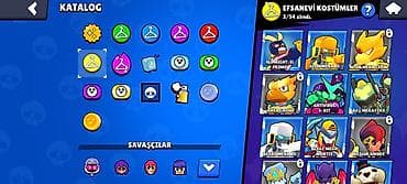 matt pear: Brawl Stars oyun hesabı – geniş skin kataloqu - Kataloq bölməsi — 2