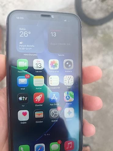 ayfon 4 s: IPhone 11, 64 GB, Black Titanium, Face ID — 5