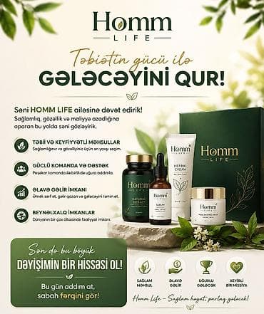 Homm Life – Təbii güclə gələcəyini qur! Məhsul və imkanlar: - Təbii lalafo.az -da Homm Life – Təbii güclə gələcəyini qur! Məhsul və imkanlar: - Təbii