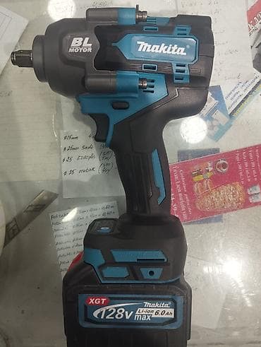 usta aləti: Makita fırçasız akkumulyatorlu zərbəli bolt açarı - Model: Makita — 1