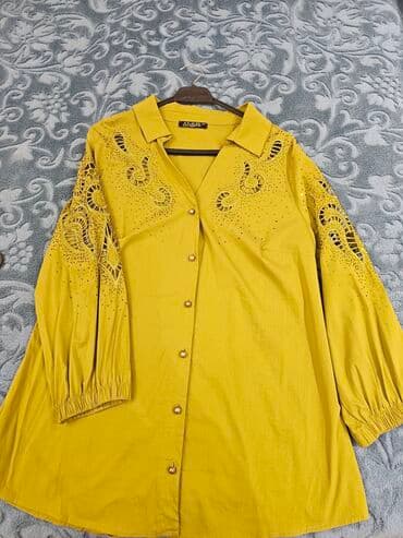 qış qadın koftaları: Köynək və bluzalar — 1