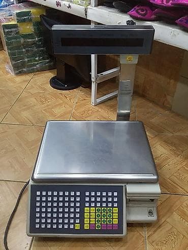 Торговые весы: Etiket çaplı elektron tərəzi - Mağaza və marketlər üçün professional — 1