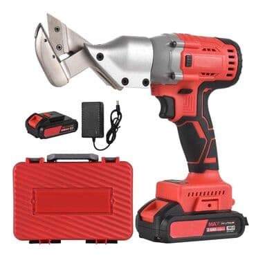 gunes paneli kamera: Metalı kəsmək üçün nəzərdə tutulmuş naqilsiz elektrik qayçı. Alət — 1