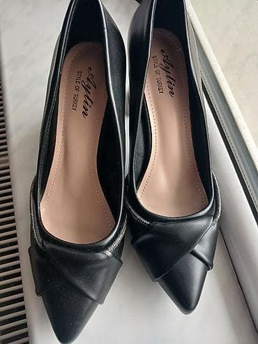 bemsa ayaqqabı: Qadın ayaqqabısı – Aylin (Style of Turkey) - Rəng: qara - Model — 6