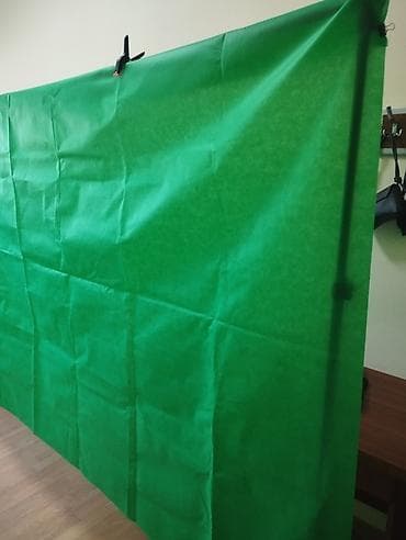 qo pro: Xromakey (yaşıl ekran) fon dəsti - Professional video və foto — 1