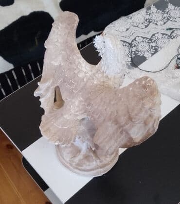 işlənmiş moydadırlar: Fiqur, Gips, rəng - Ağ — 2