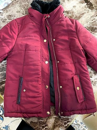 uşaqlar üçün rezin çəkmələr: Bordo kurtka Stradivarius markasi.164 manata almisam genclik — 1