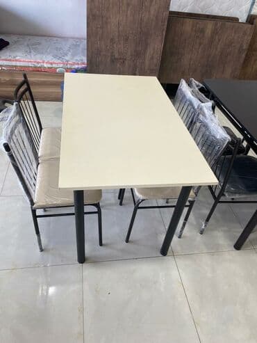 heyet ucun oturacaqlar: Keyfiyyətli və sərfəli ✔️ Resdaran kafe heyet üçün masa dəsti 📏 — 2