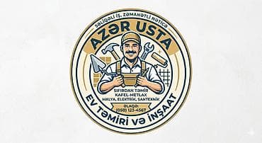 AZƏR USTA – Ev təmiri və inşaat xidməti Səliqəli iş, zəmanətli