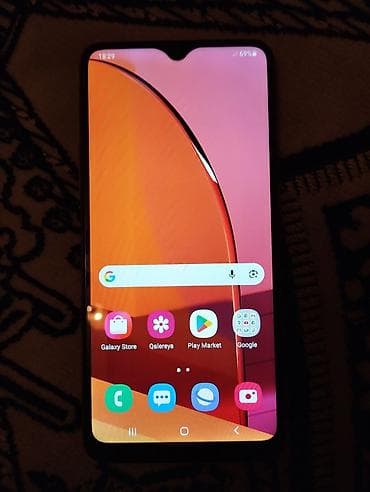 telefon akse: Samsung Galaxy A20s, 32 GB, rəng - Qırmızı — 4