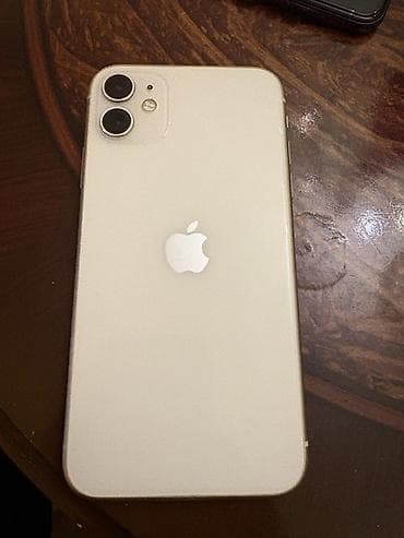 IPhone 11, 128 GB, Ağ, Face ID