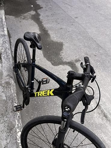 Велосипеды: Trek hibrid/şəhər velosipedi - Marka/model: Trek (gövdədə iri sarı — 2