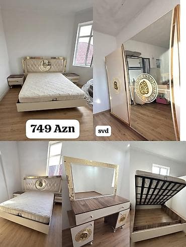 taxt tumba: Versace bazalı yataq dəsti Qiymət: 749–750 AZN (şəkildə 749 AZN — 1