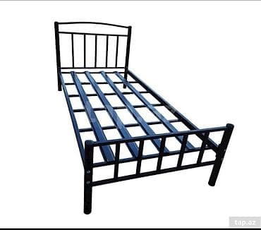 Oğlan və qız üçün, Yeni, Çarpayı, Matras ilə, Siyirməsiz, Dəmir — 5