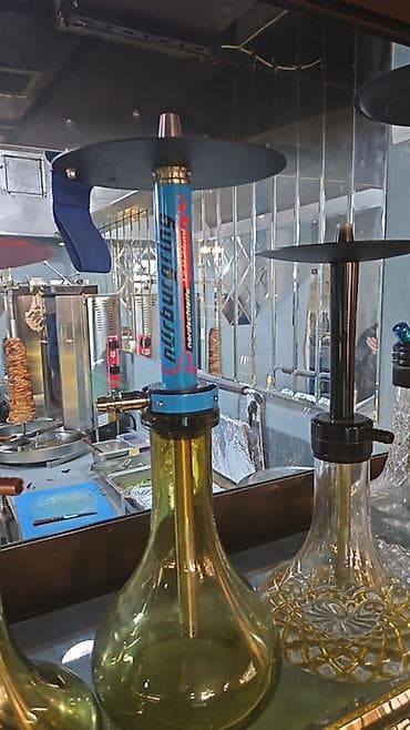 elekton qəlyan: Məhsul: Şüşə kolba və metal gövdəli nərgilər Təsvir: - Müxtəlif — 2